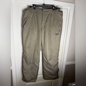 Orage Men's Beige Cargo Ski Pants XXL